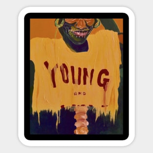 #AWESUM Young and Deathless No. 1 Sticker